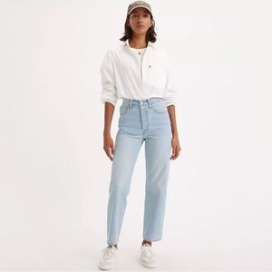 Levi’s Ribcage Straight Ankle Jeans size 24